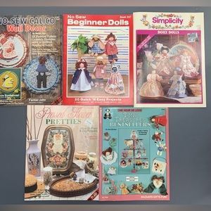 (3 for $20)5 vintage crafting magazines guc ephemera